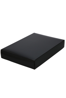 Geschenkdoos & Deksel Gaby Zwart Blinkend 37x26x6cm 50stuks