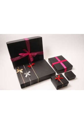 Geschenkdoos & Deksel Gaby Zwart Mat 52x40x9cm 25stuks