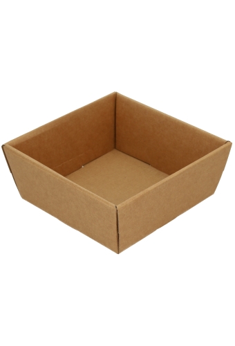 Geschenkdoos Korf Bardi Naturel Glad 17x17x8cm 50stuks