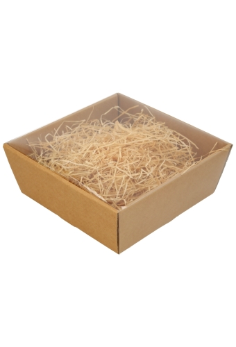 Geschenkdoos Korf Bardi Naturel Glad 21x21x9cm 50stuks