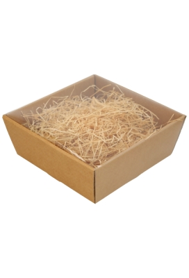 Geschenkdoos Korf Bardi Naturel Glad 21x21x9cm 50stuks