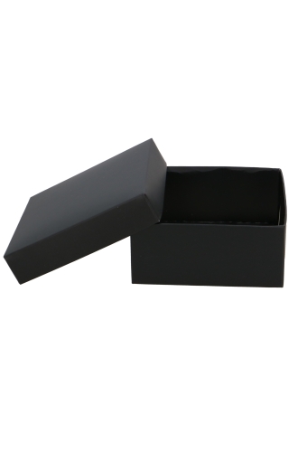 Geschenkdoos & Deksel Gaby Zwart Mat 12x12x5.5cm 100stuks