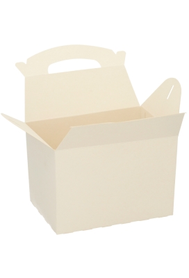 Draagdoos Lunchbox Budget Wit 17.3x11.4x12.3cm 175stuks