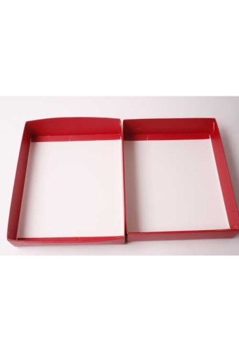 Geschenkdoos & Deksel Gaby Rood Mat 52x40x9cm 25stuks