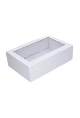 Wijn Magneetdozen New York FSC® Wit Mat & Venster 33x22x10cm 25 stuks