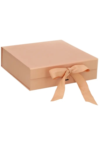 Luxueuze Magneetdozen Diamond & Satijn Roze Gold 20.5x21.5x6cm 12stuks