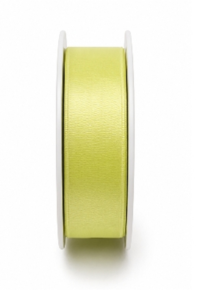 Luxe Taft Cadeaulint Met IJzerdraad Appelgroen 23mm x 20meter