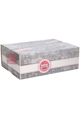 Geschenkdozen Wine Deliver Box 39x29x13cm 15stuks