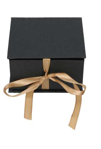 Sieradendoosjes Californie Zwart & Lint 9.2x9.2x5cm 20stuks