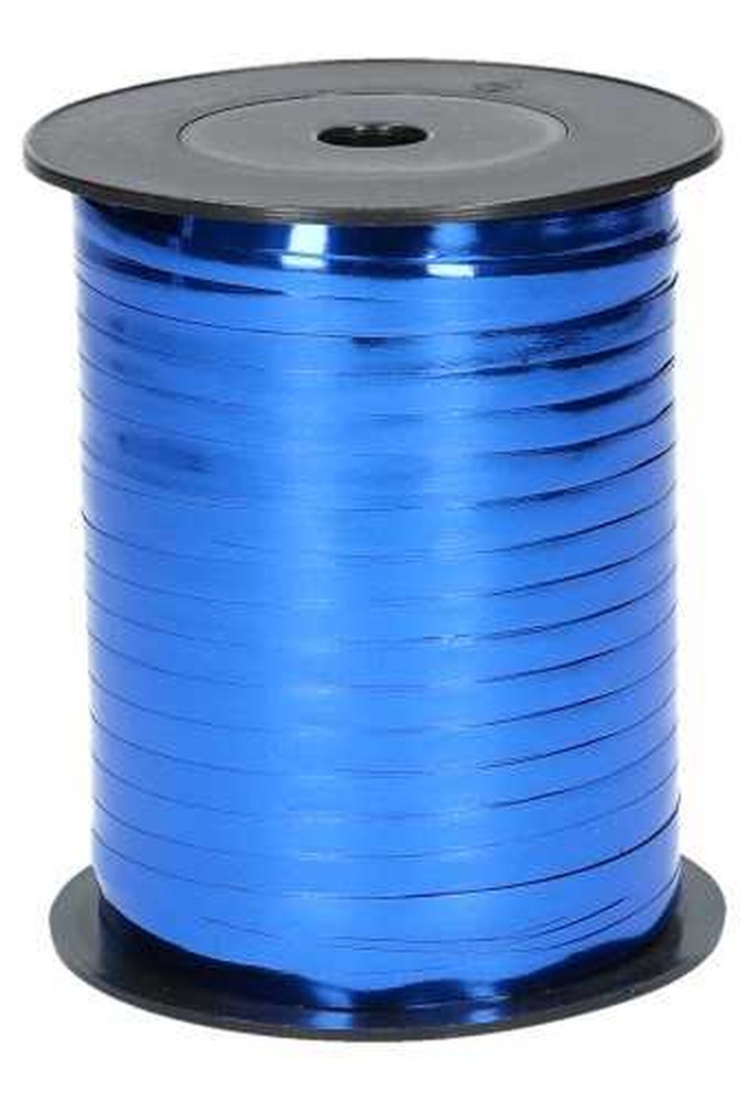 Krullint Metallic Reflex Donker Blauw 5mm x 500 meter