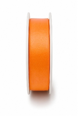 Luxe Taft Cadeaulint Met IJzerdraad Oranje 23mm x 20meter