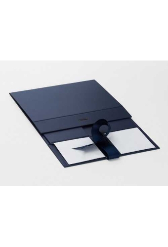 Luxueuze Magneetdozen Diamond & Satijn Navy 22x16x9.5cm 12stuks