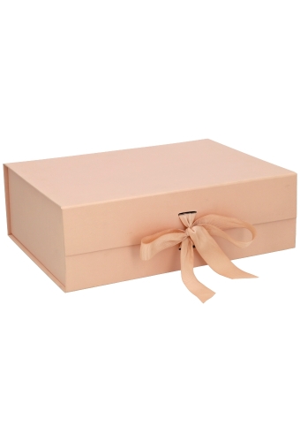 Luxueuze Magneetdozen Diamond & Satijn Roze Gold 31.5x23.5x10.5cm 12st