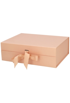 Luxueuze Magneetdozen Diamond & Satijn Roze Gold 31.5x23.5x10.5cm 12st