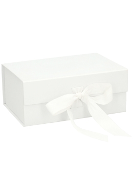 Luxueuze Magneetdozen Diamond & Satijn Wit Mat 22x16x9.5cm 12stuks