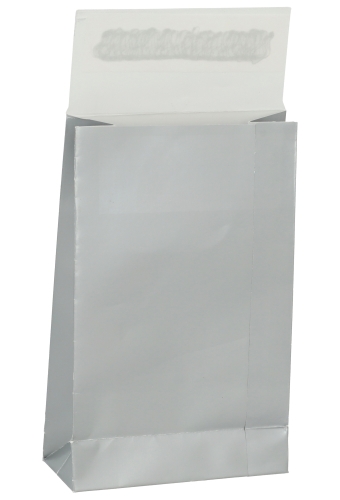 Luxe Kadozakjes Mila Zilver Mat & Plakstrip 10x4x15.7cm 50stuks