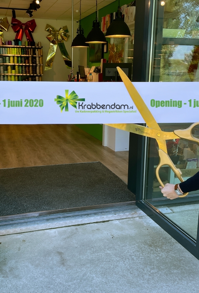 Openingslint Stof Bedrukt 25cm x 5meter