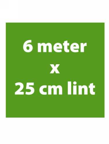 6 meter x 25 cm lint