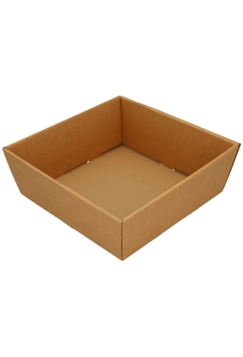 Geschenkdoos Korf Bardi Naturel Glad 26x26x10cm 50stuks