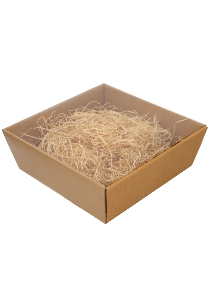 Geschenkdoos Korf Bardi Naturel Glad 26x26x10cm 50stuks