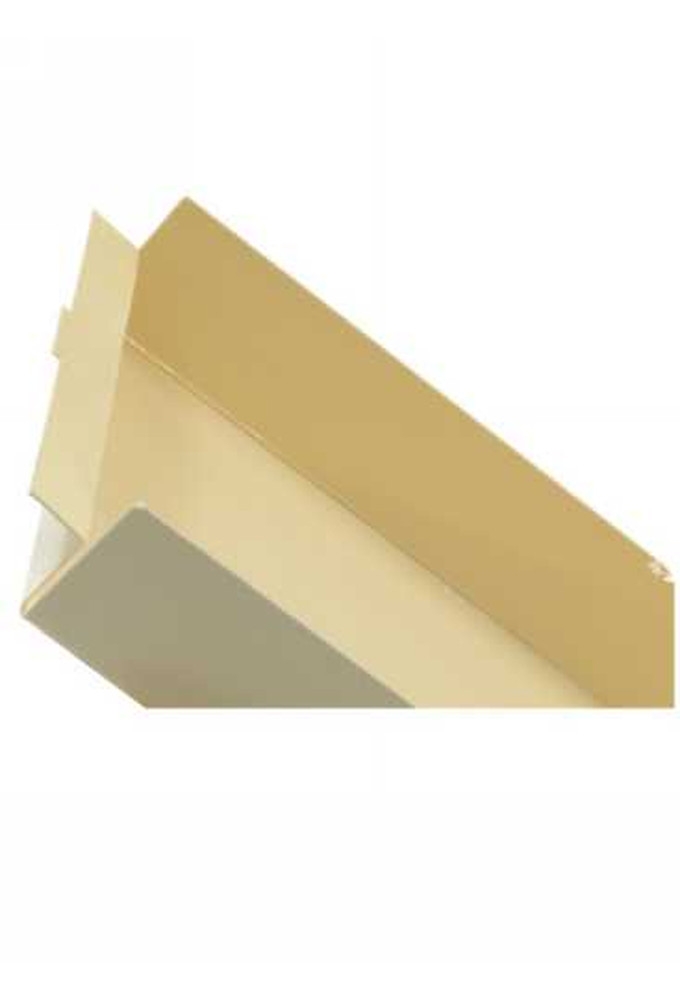 Chocoladeletterdozen Goud 15x11x3.1cm 50stuks