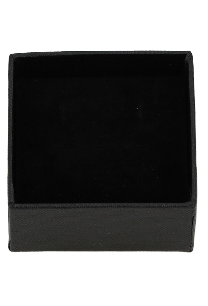 Sieradendoosjes Nora Zwart 6.2x6.2x3cm 8stuks