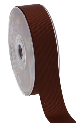 Satijnlint Luxe 25mm x 20 meter Bruin Geschenklinten