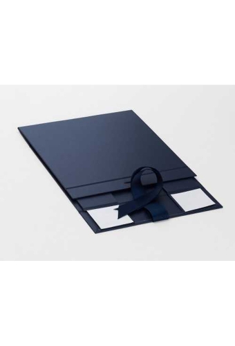 Luxueuze Magneetdozen Diamond & Satijn Navy 20.5x21.5x6cm 12stuks