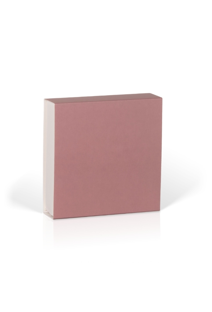 Kadobon + Kadodoosje Bene Old pink 12x12x3cm 10stuks