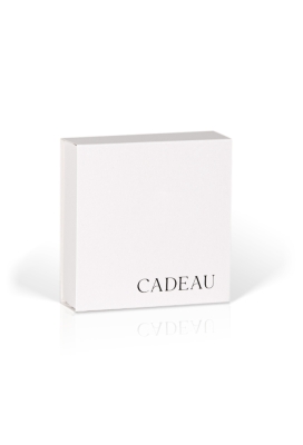Kadobon + Kadodoosje Bene White & cadeau 12x12x3cm 10stuks