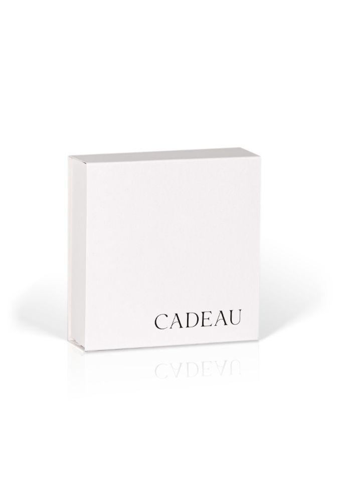 Kadobon + Kadodoosje Bene White & cadeau 12x12x3cm 10stuks