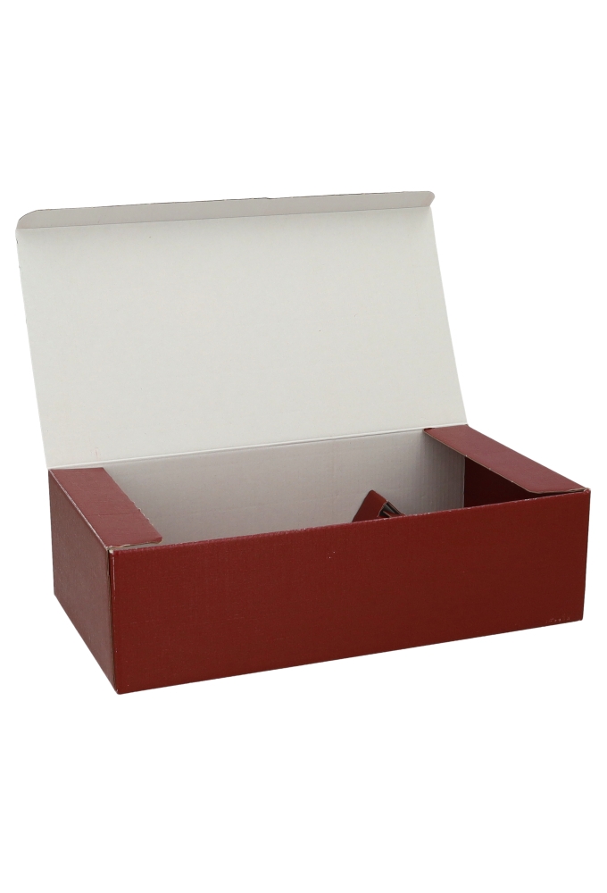 Luxe Wijndozen Ferro Bordeaux voor 2 fles 34x18.5x9cm 30stuks