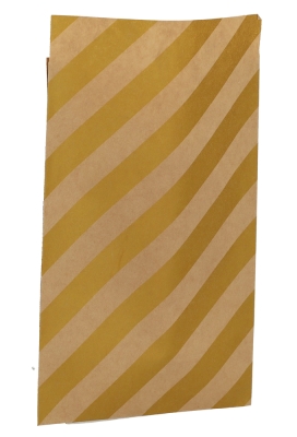Kadozakjes Kraft Golden Diagonal 12x19cm 200stuks