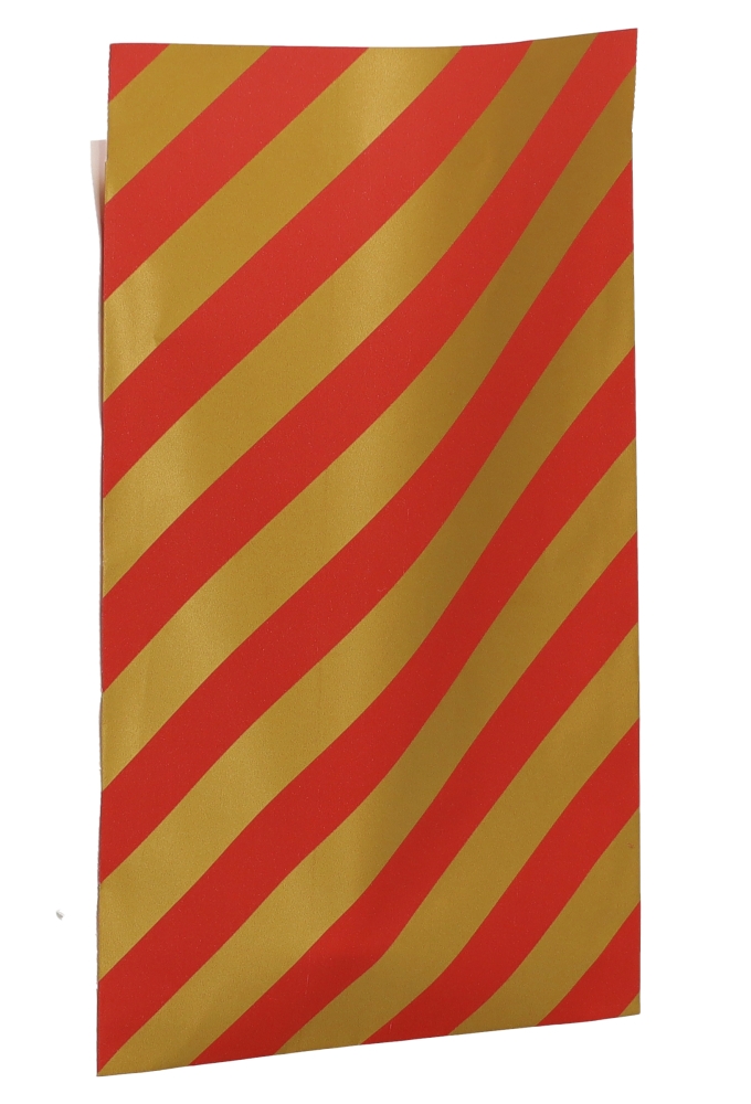 Kadozakjes Autumn Gold Stripe 17x25cm 200stuks