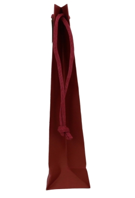 Wijntasjes Vintura Bordeaux Rood Met Koord 1 Fles 10x9x38cm 20stuks