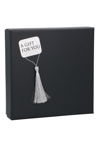 Decoratie Kwastje Tassel Zilver 5.5cm 70stuks