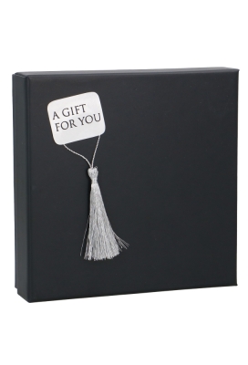 Decoratie Kwastje Tassel Zilver 5.5cm 70stuks