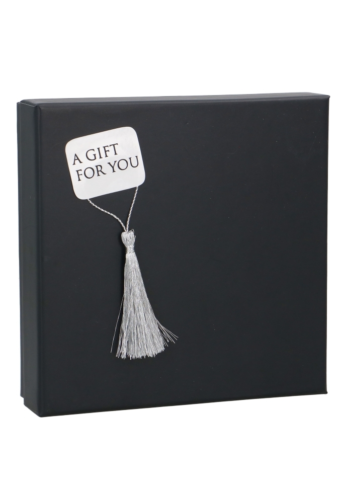 Decoratie Kwastje Tassel Zilver 5.5cm 70stuks