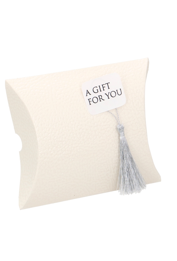 Decoratie Kwastje Tassel Zilver 5.5cm 70stuks