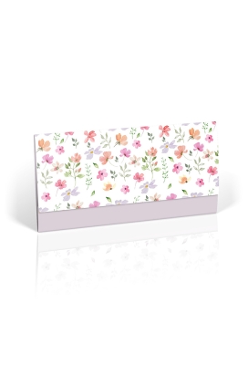 Cadeaubon + Cadeau Envelop Nuance Lovely Flowers 21.5x10.5cm 10 stuks