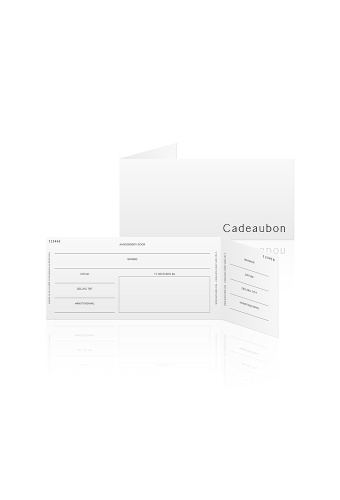 Cadeaubon + Cadeau Envelop Nuance Olive Pink 21.5x10.5cm 10 stuks