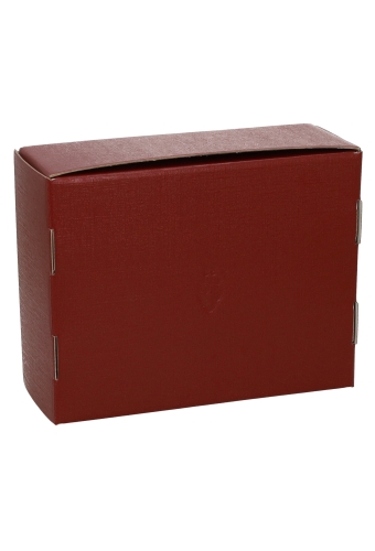 Geschenkdoos Vista Venster Bordeaux 20.5x16x8cm 100stuks