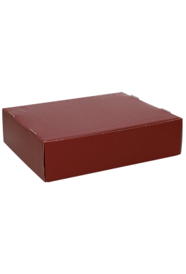 Geschenkdoos Vista Venster Bordeaux 30.5x24x8cm 50stuks