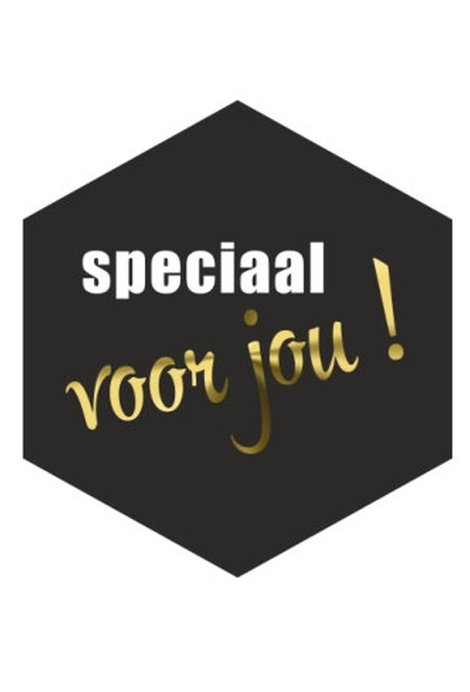 Etiketten Everyday Ruit Speciaal Voor Jou 3.9x4.1cm 250stuks