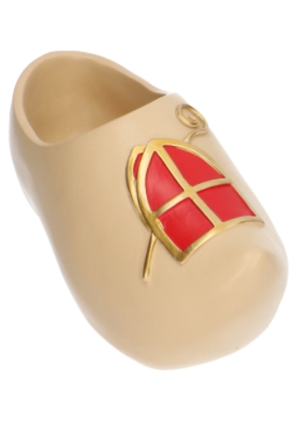 Sinterklaas Klompen XL & Mijter met Staf 19x8.5x10cm 2stuks