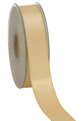 Kadolint Satijn Dubbel Goud & Goud 25mm x 20 meter