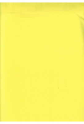 Zijdevloei - Vloeipapier Onbedrukt Geel 50x75cm 240 vellen