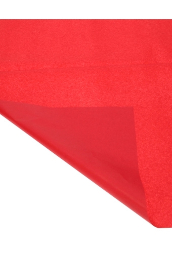 Zijdevloei - Vloeipapier Onbedrukt Rood 50x75cm 240 vellen 18gram