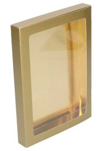 Chocoladeletterdozen Goud GK7C 17.7x14.2x2cm 60stuks