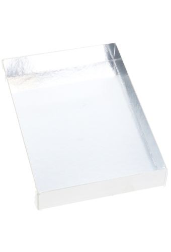 Chocoladeletterdozen Venster Zilver Fun & Food GK7 17x12,5x2,3cm 20stuks